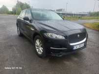 Jaguar F-Pace 2.0 4WD 241KM-Klimatron+KAMERA+Skóra+LEDY+2xDSC+CD-Zarejestrowany W PL