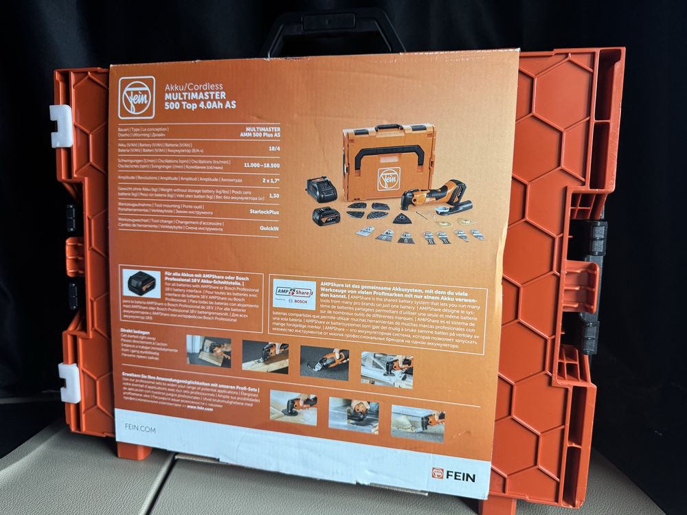 Fein Multimaster AMM 500 Plus Top 4,0 Ah