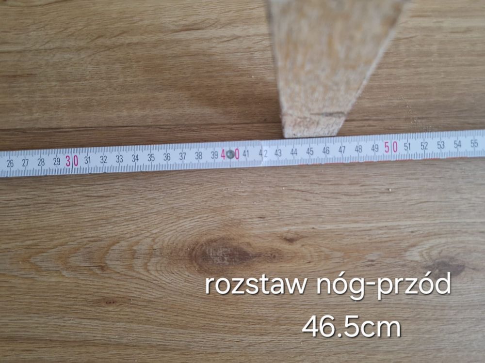 Stołek barowy/ hoker biały HAY