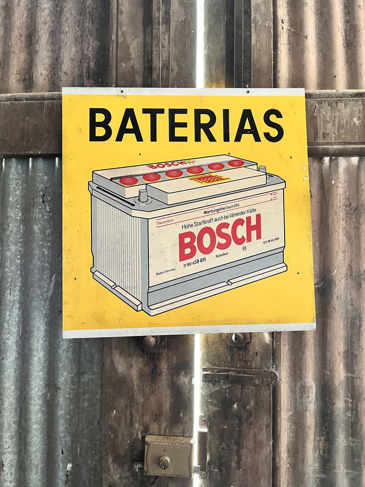 Reclame / publicidade bosch baterias