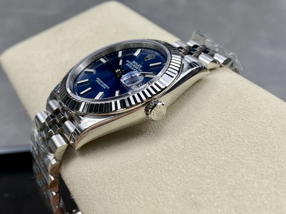 Rolex Datejust Blue Dial Jubilee