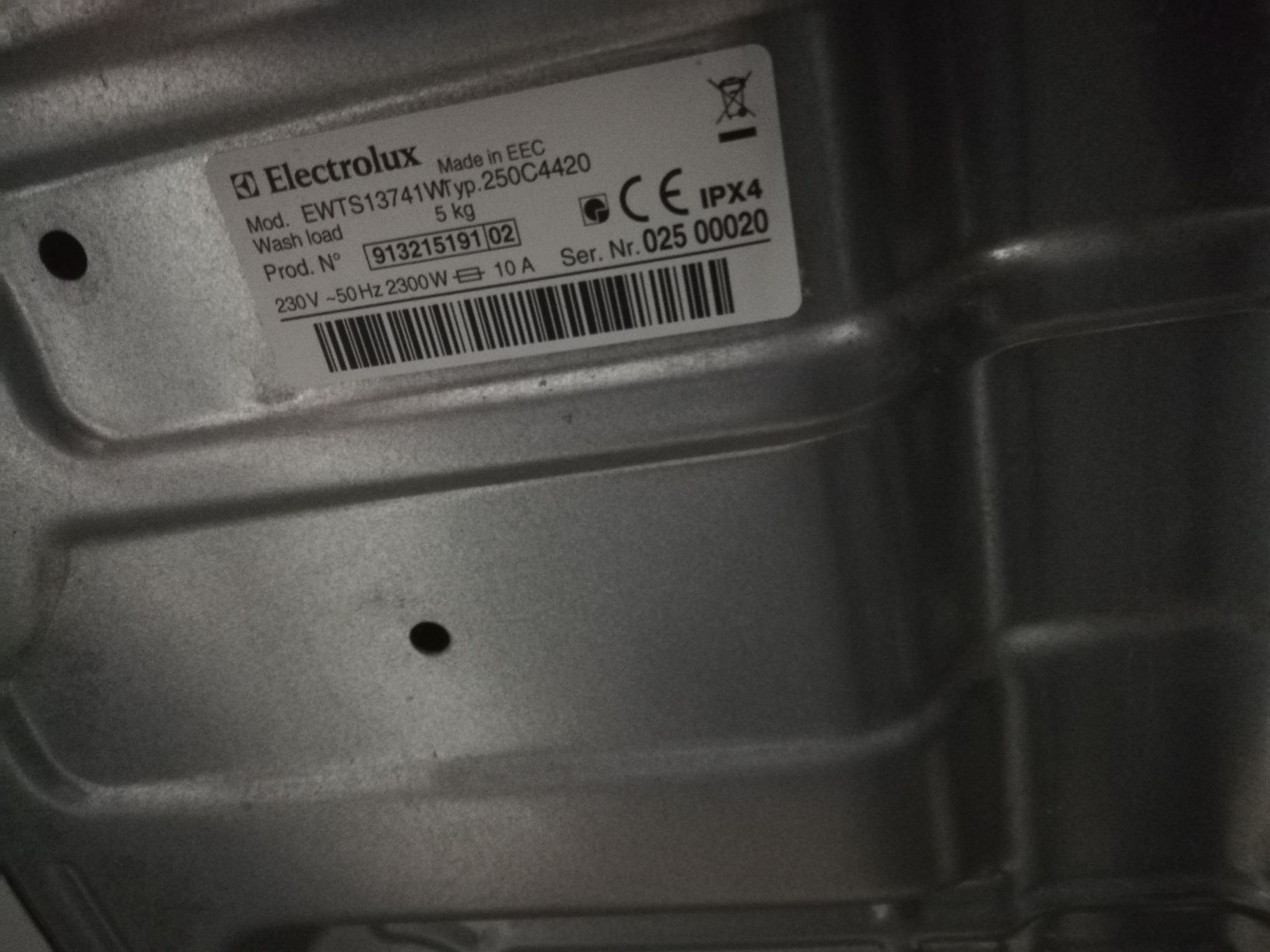 Pralka Electrolux 5kg 1200ob A+ |12msc |BD stan |Dowóz