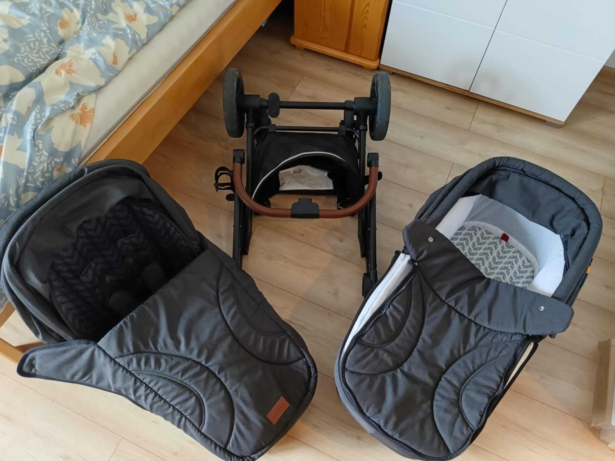 Wózek dla dziecka 2w1 gondola/spacerówka