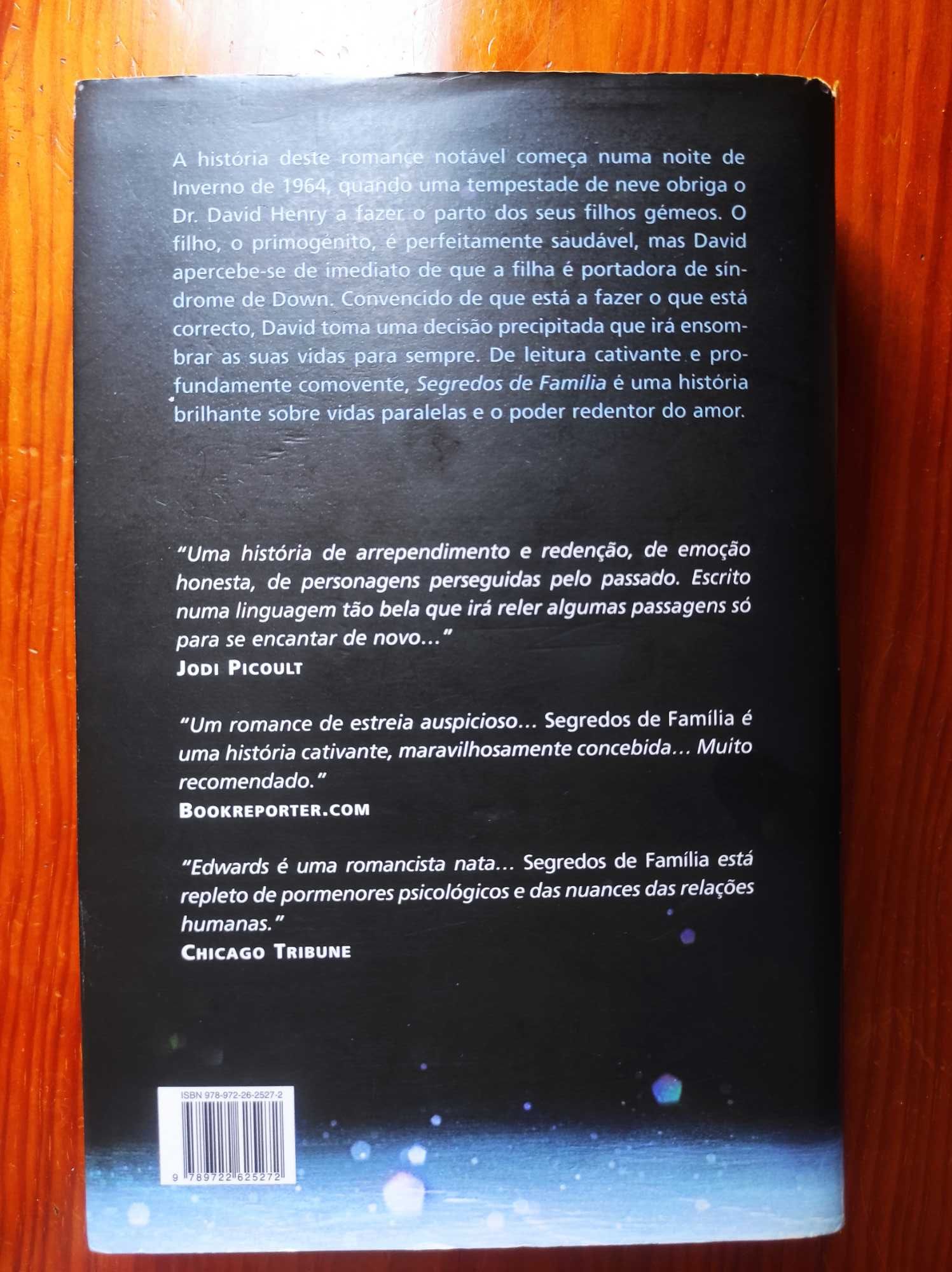 Livro Segredos de Família Kim Edwards Romance