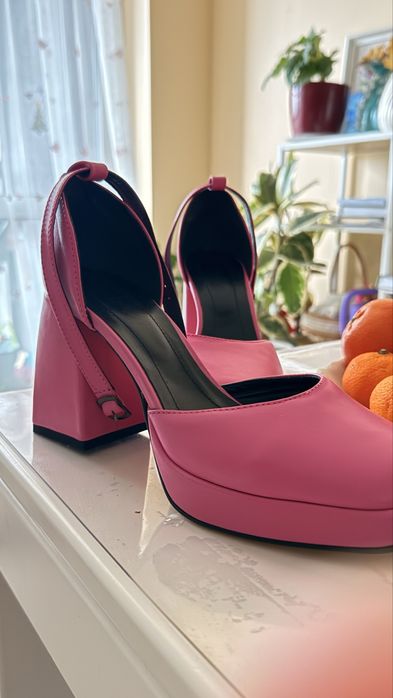 Туфлі святкові рожеві