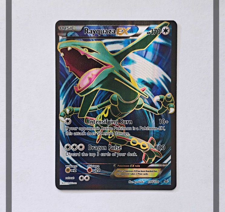 Rayquaza Ex 104/108 ROS Pokemon ENG-NM