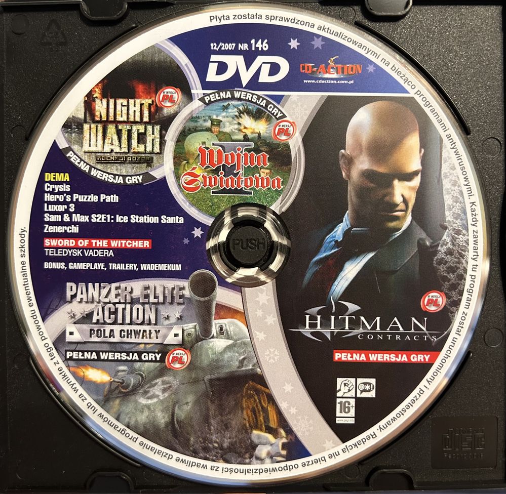 Gry PC CD-Action DVD nr 146: Hitman, Nocna Straż