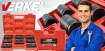 ZESTAW Nasadek Udarowych 3/4'' 17-32mm VERKE