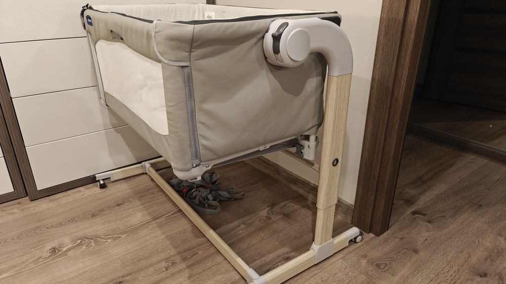 Łóżeczko dostawne Chicco Next2Me Magic Limited Edition Wood
