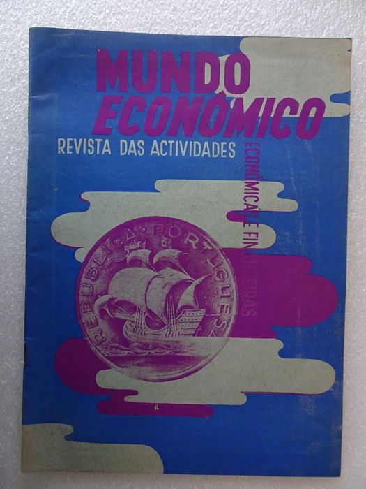 Antiga revista Mundo Económico Maio 1936 nº 1