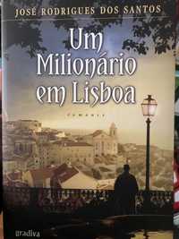 Vendo livro “Um milionário em Lisboa” de José Ridrigues dos Santos