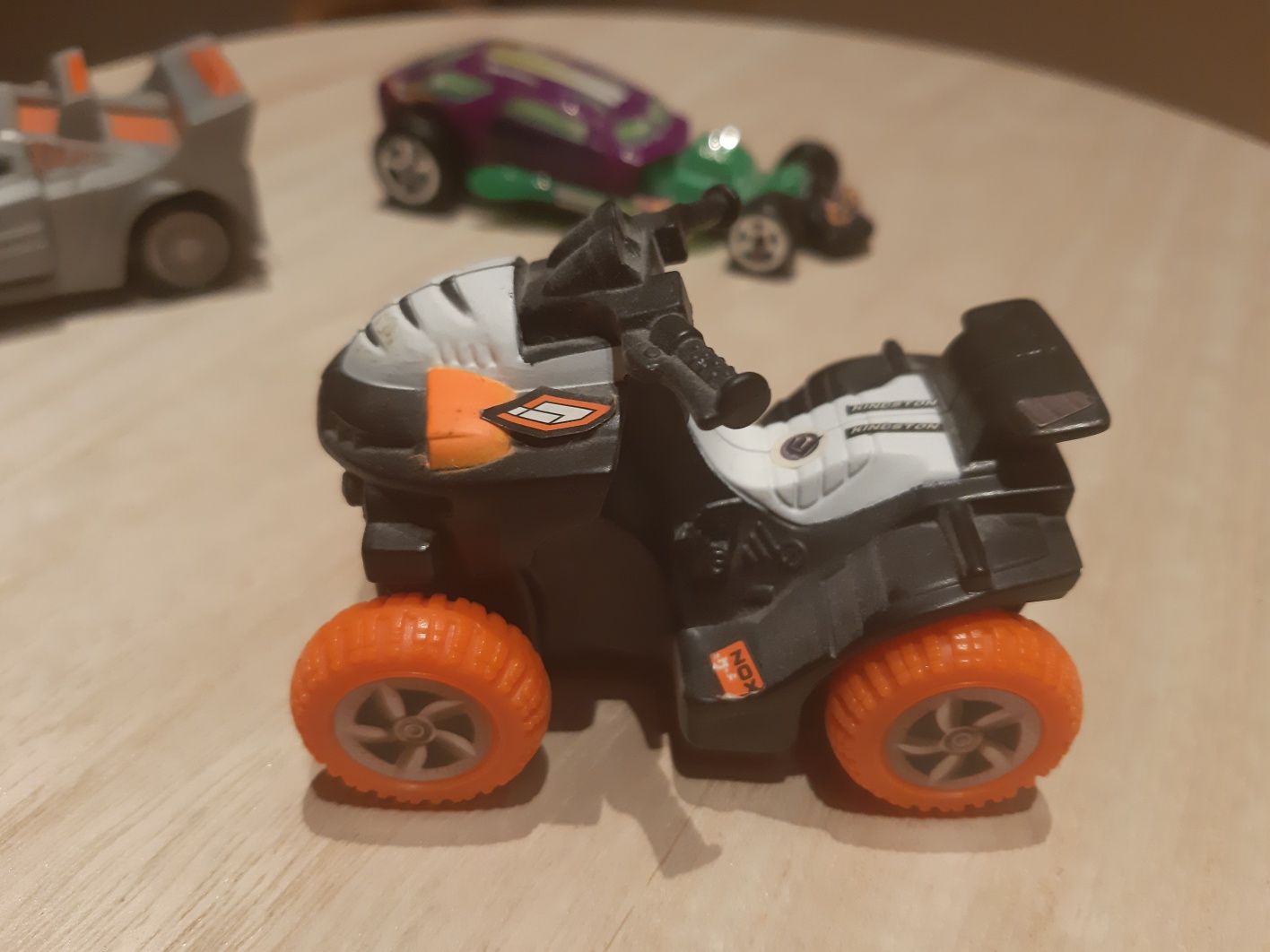 Hot Wheels action man samochód autko quad Marvel smyk empik 3 szt