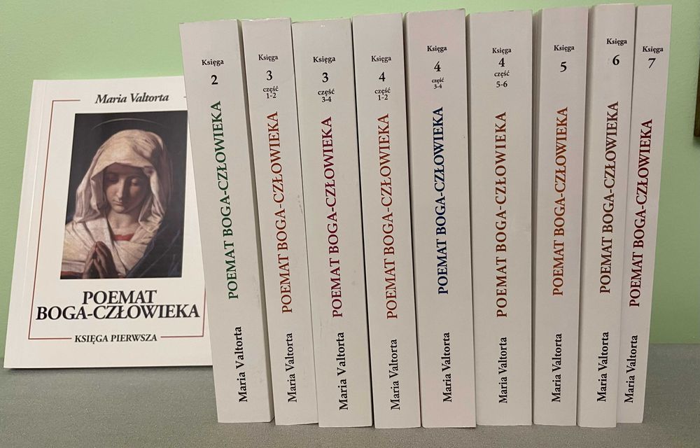 Maria Valtorta "Poemat Boga-Człowieka" - całość, wszystkie tomy!