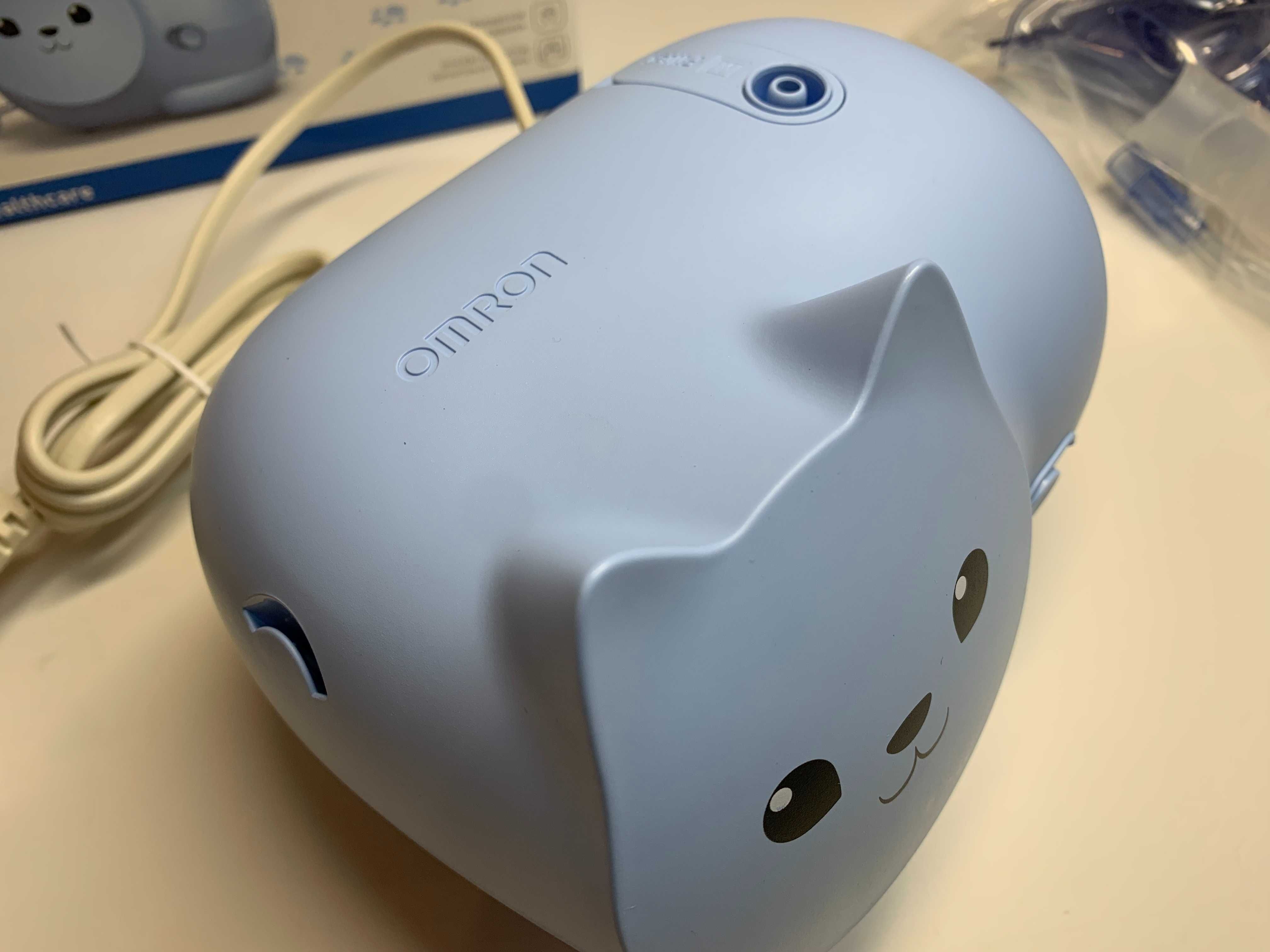 OMRON Nami Cat Inhalator nebulizator kompresorowy dla dzieci