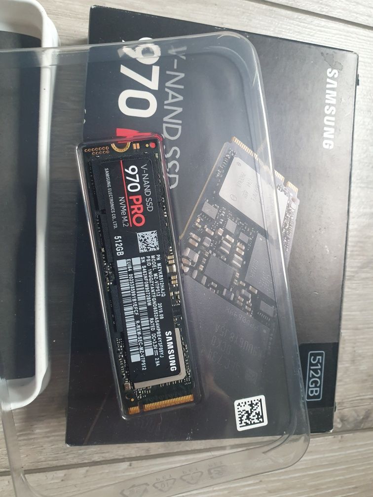 Samsung 970 pro NVMe M.2 SSD 512 Гб