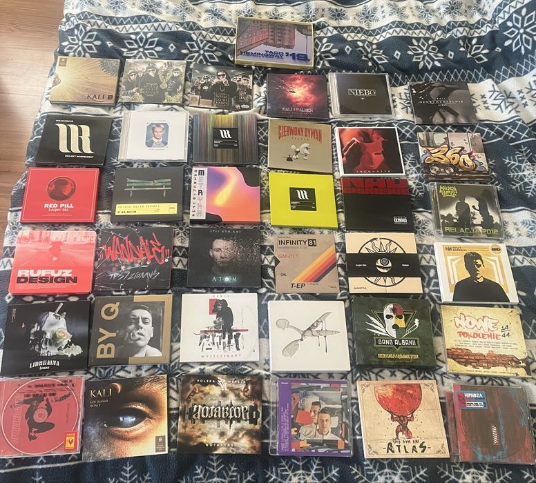 Płyty rap i hip hop m.in. Kali, paluch, małach, kacper hta