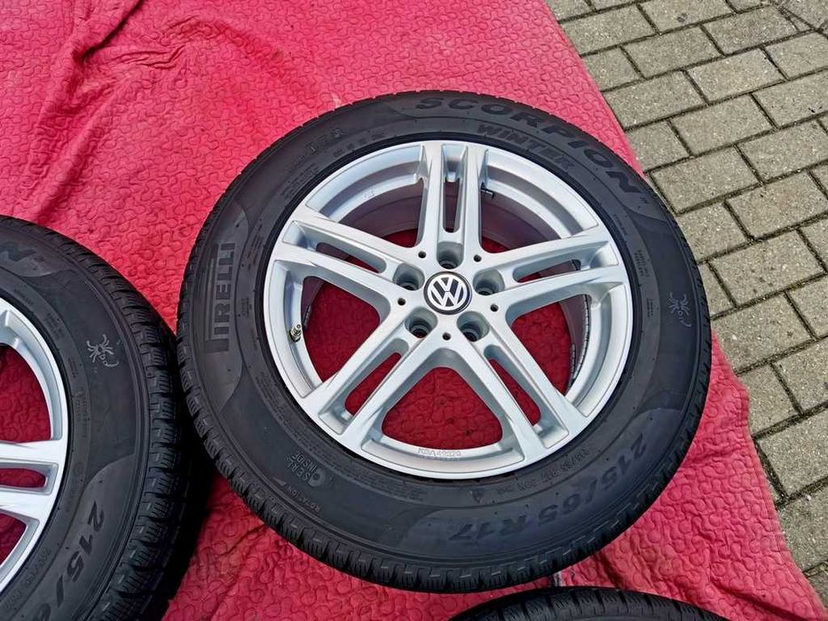 KOŁA zima 17' VW TIGUAN -  ET36 - 5x112 - 215/65/17 Pirelli