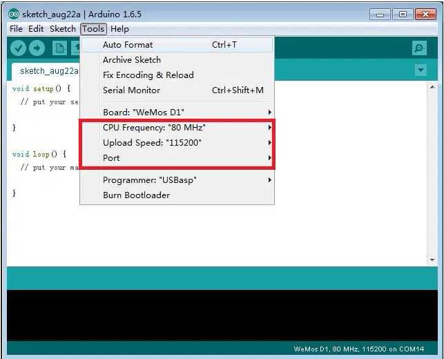 Плата Arduino Uno R3 WiFi ESP-12E CH340 Development Board Based ESP826