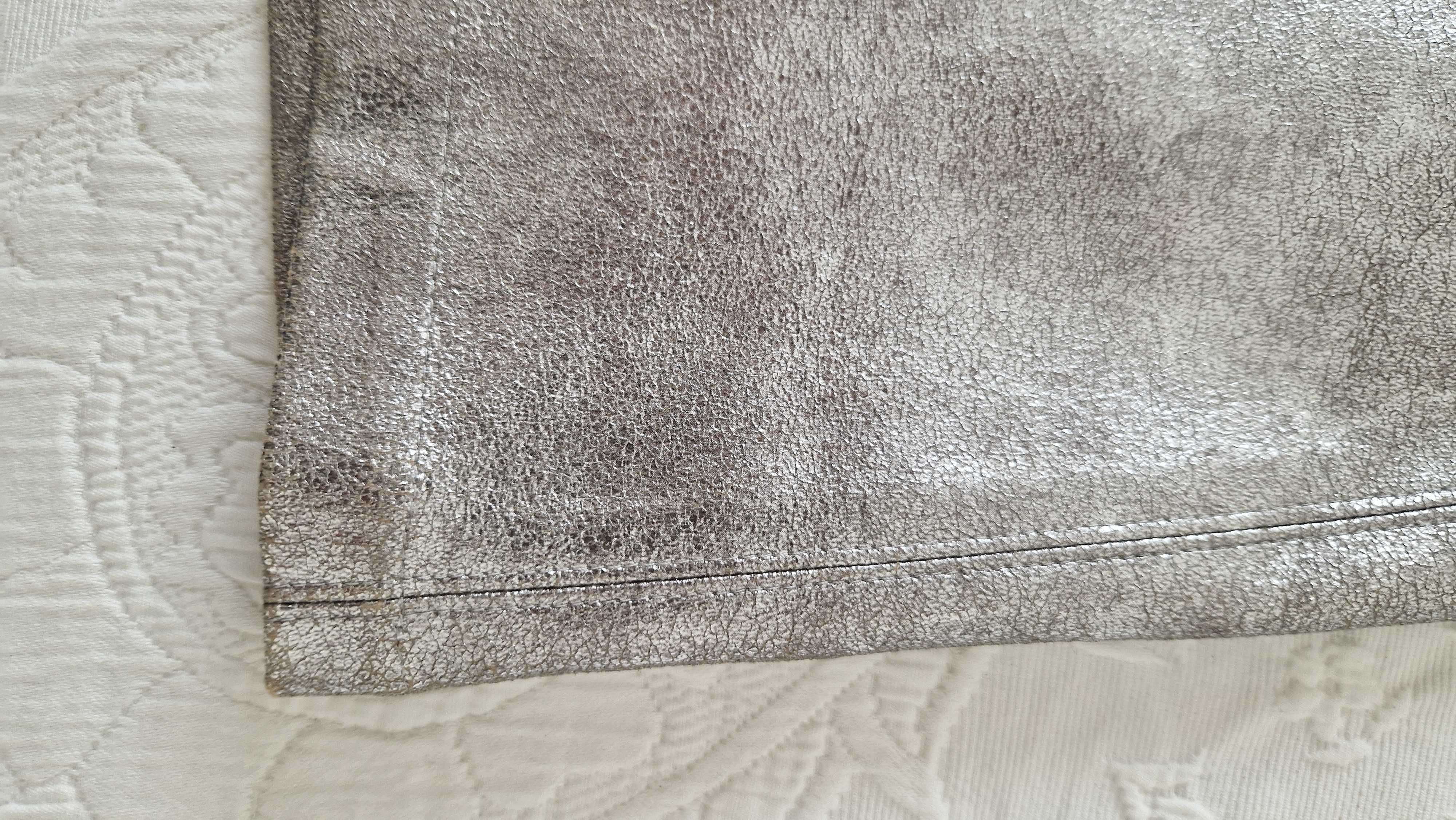 Saia prateada, Pull & Bear, tamanho M