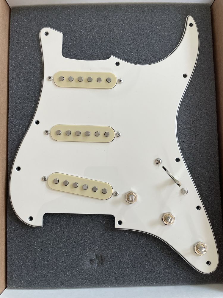 Stratocaster Chris Buck loaded picguard