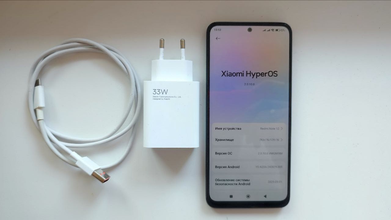Xiaomi Redmi Note 12 4/128Gb/Android 15