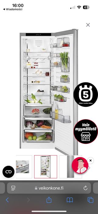 Lodówka husqvarna nowa