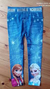 Nowe spodnie legginsy Anna&Elsa 98/104 cm
