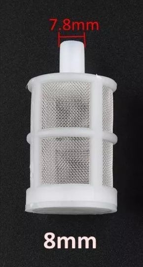 Filtro para pulverizador para tubo de 8mm