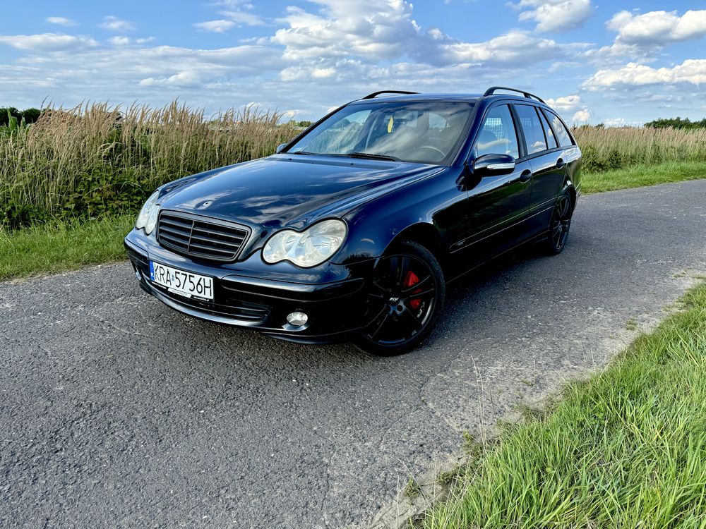 Mercedes C klasa W203/S203 polift 2.2 cdi kombi skóra sprawna klima