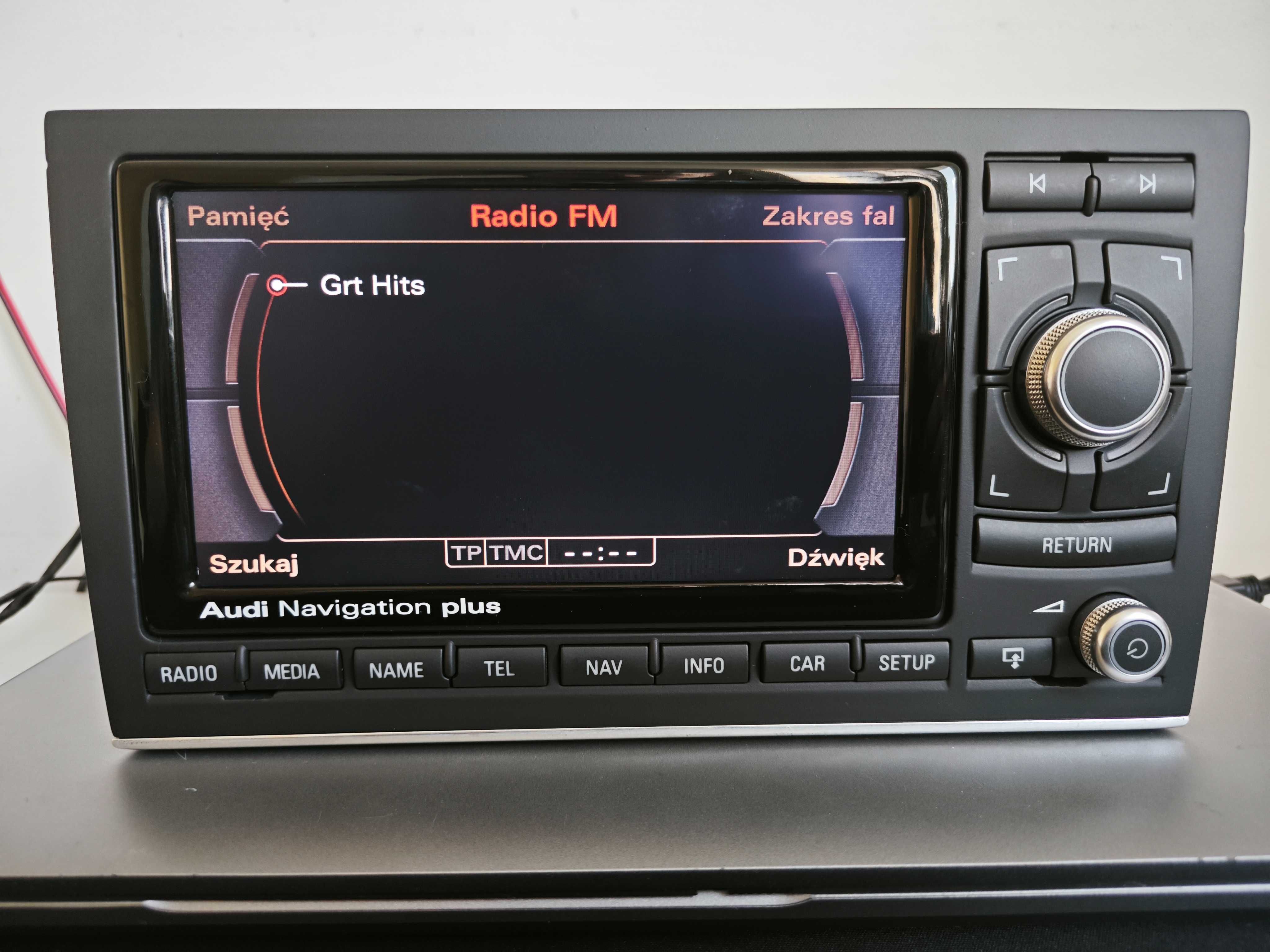 Radio nawigacja RNS-E LED Media System Exeo Audi A4 B6 B7 navigation
