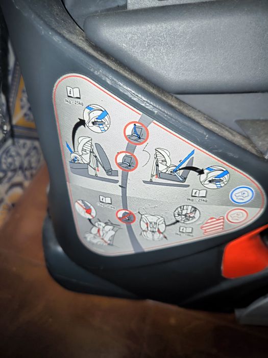 Vendo cadeira auto Volvo britax romer