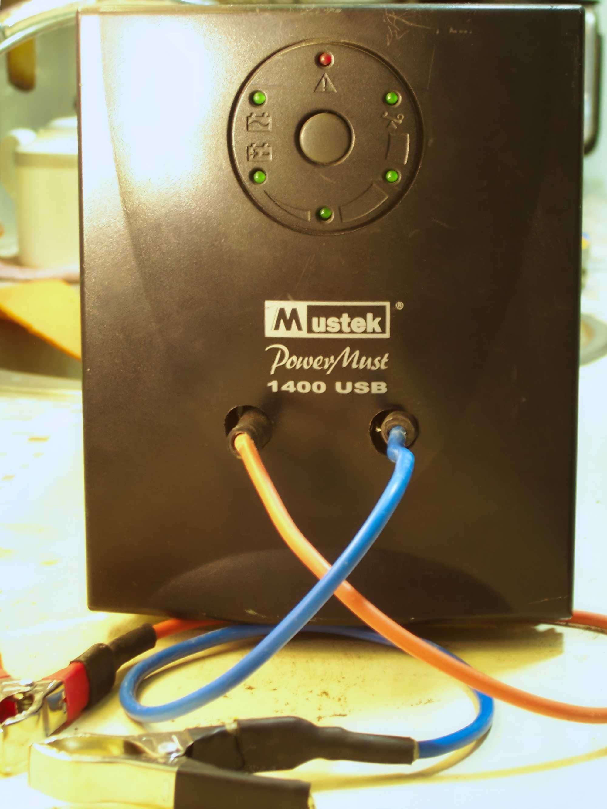 Трансформатор от Mustek PowerMust 1400 USB 2×12-220v 800вт (1400вт)