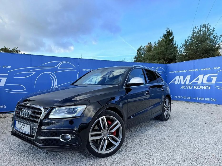 Audi SQ5 SQ5*4x4*2xKluczyk*Kamera*Skóra*Szyberdach*Klima*Bluetooth*Gwarancja*