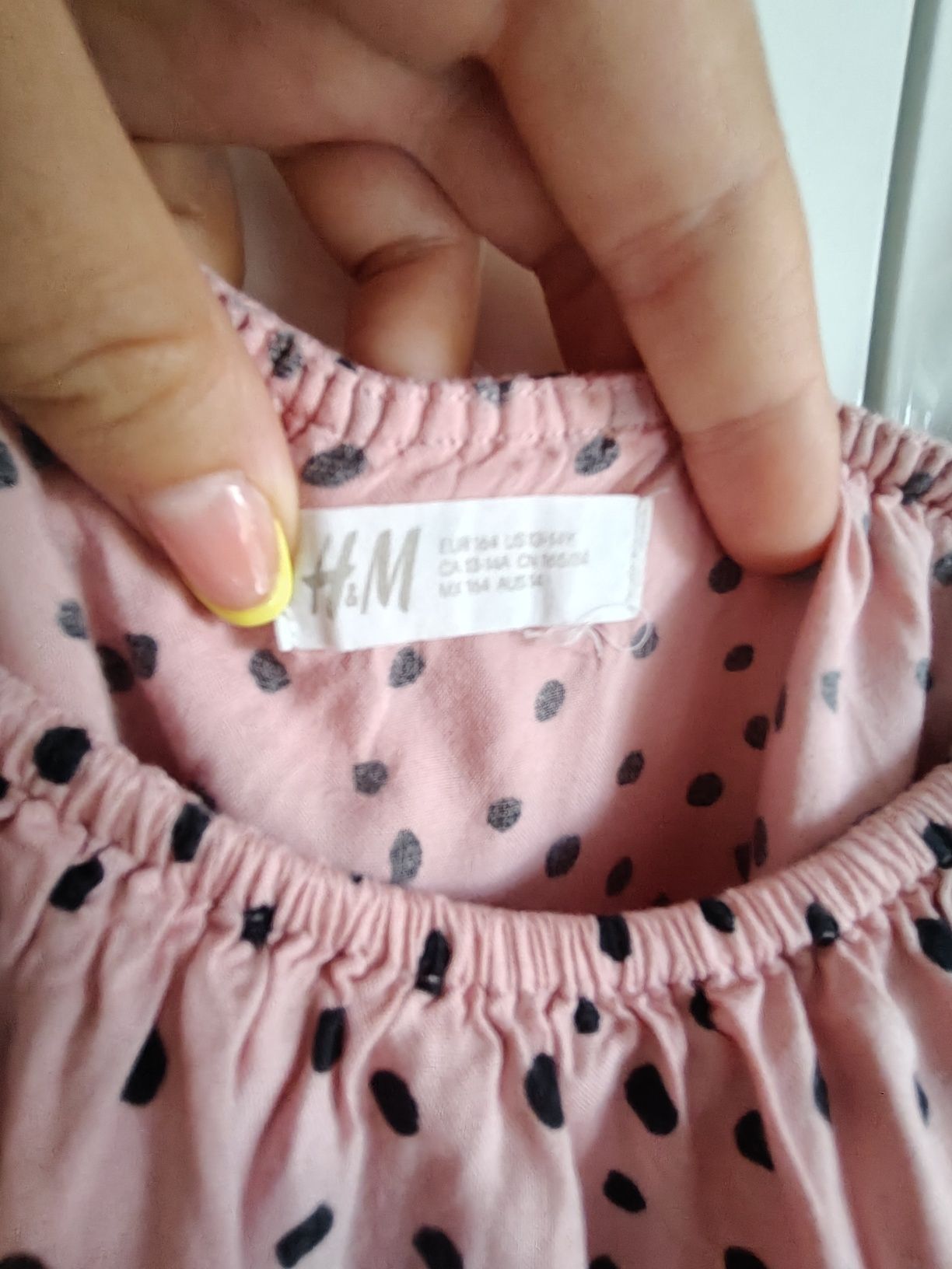 Kombinezon H&M pudrowy róż.