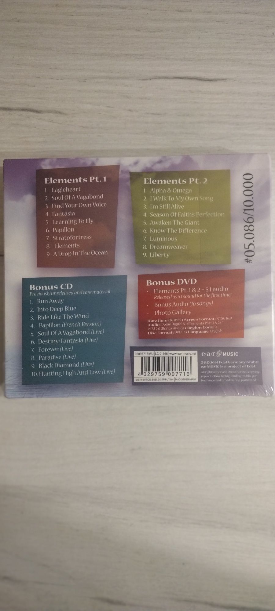 Stratovarius Elements 2014
