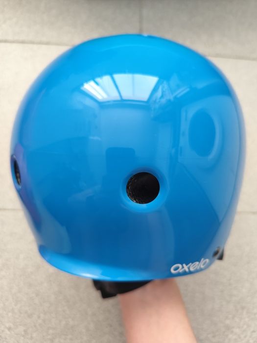 Vendo capacete azul