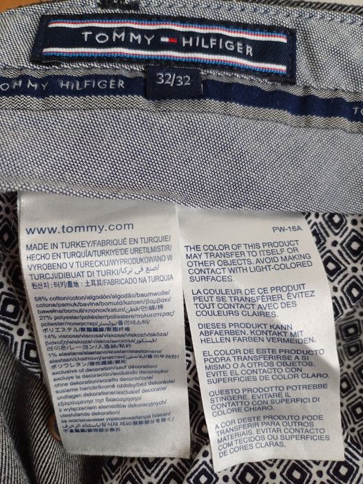 Зауженные брюки чиносы HILFIGER  оригинал 32×32