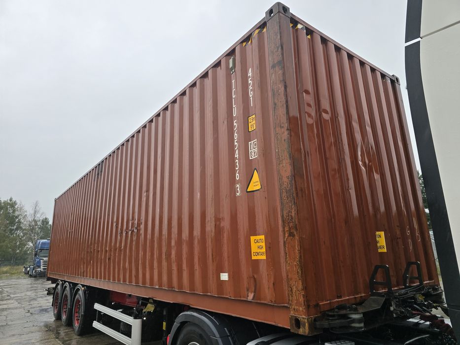 Kontener 40 HC + Transport + Dźwig w cenie