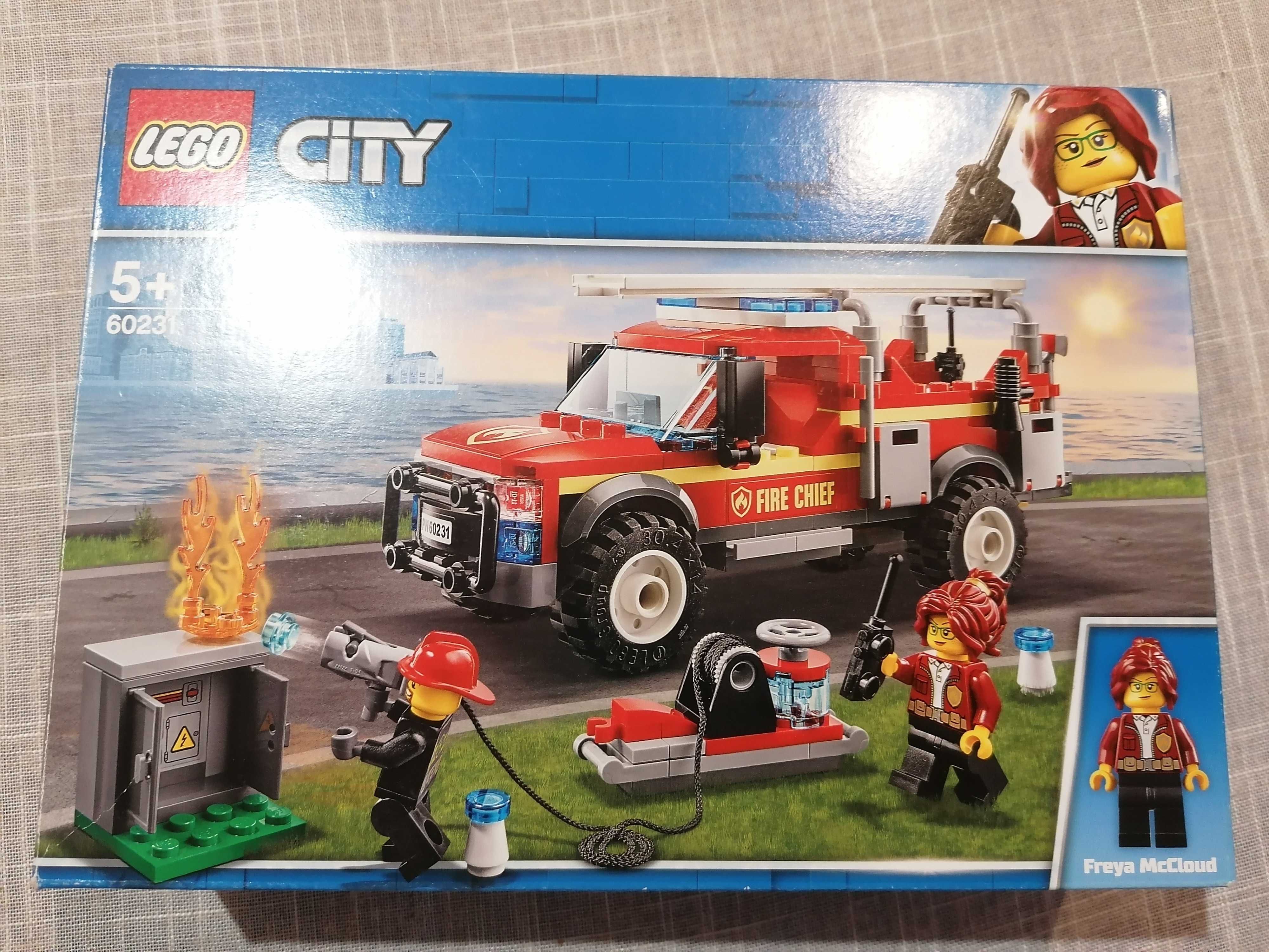 Klocki LEGO straż pożarna dwa zestawy