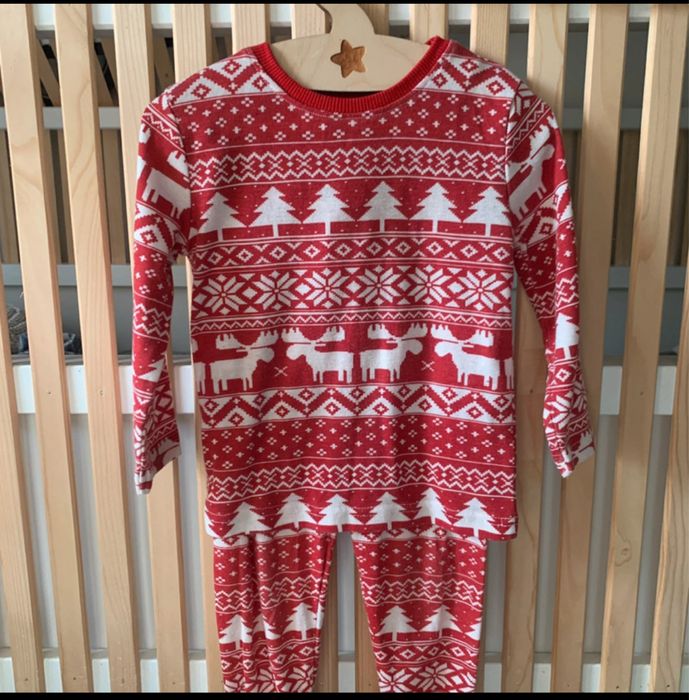 Swiateczny komplet pidzama Primark 92