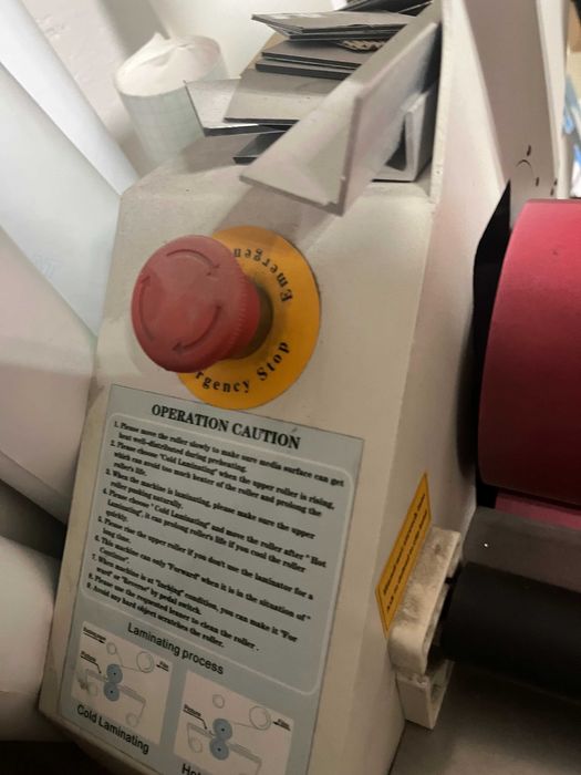 Laminator rolowy elektryczny Yinghe YH-1600 na ciepło i zimno