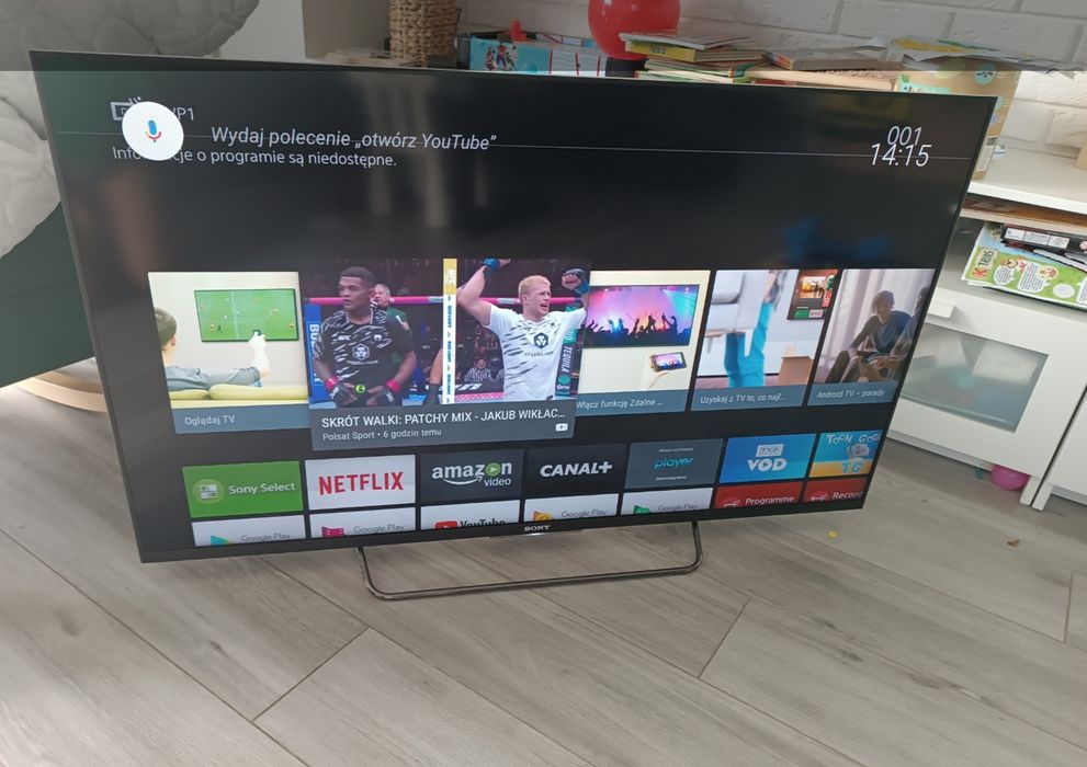 Telewizor sony 50 cali led 3d smart android YouTube Netflix wifi