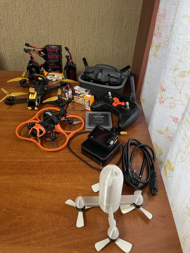 FPV комплект. ФПВ 5 і 3 дюйми. DJI, Geprc Cinelog, TBS Tango 2 v3