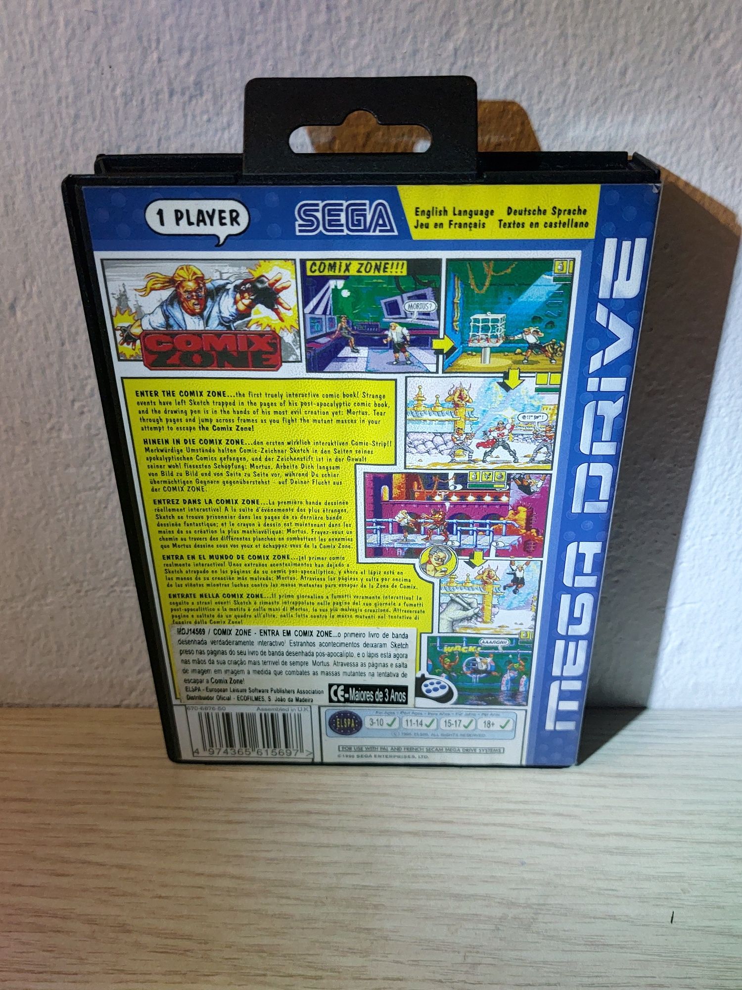 Comix Zone (Sega Mega Drive)
