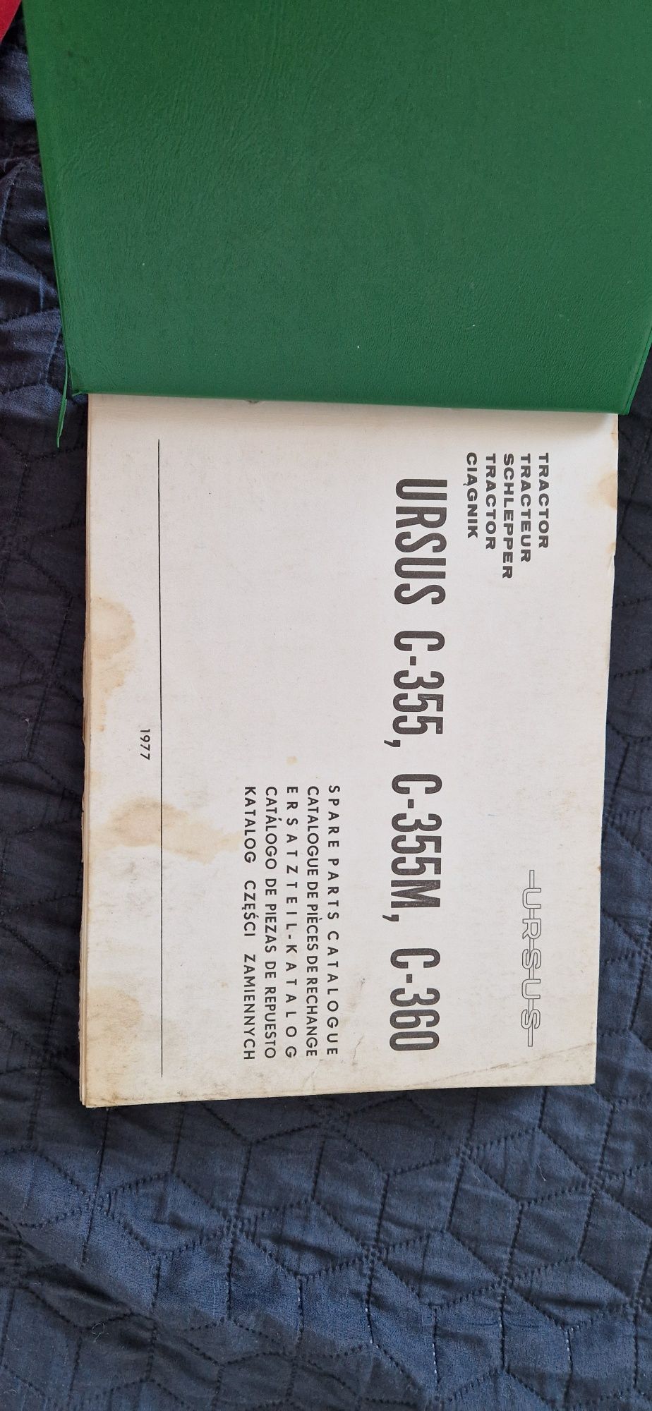 Katalog części  zamienych Ursus C-355 C-355M C-360