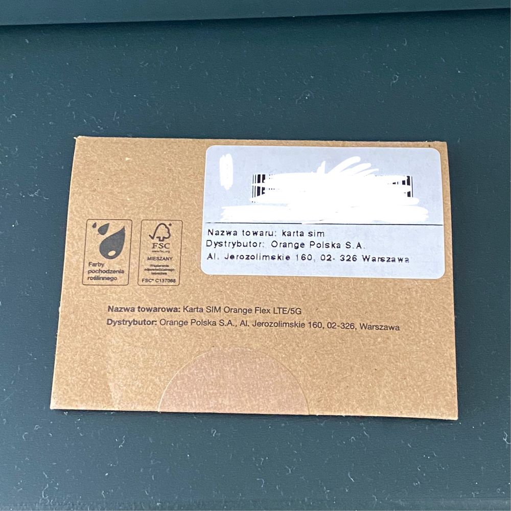 Nowa karta SIM Orange Flex – aktywacja w aplikacji, dostępna od ręki