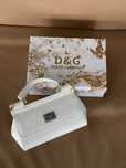 Сумка Dolce&Gabbana Sicily  - Premium белая Сицилия 19см|21|26 Сіцілія