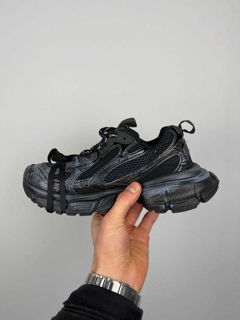 Жіночі кросівки Balenciaga 3XL Triple Black (36-41 р.)