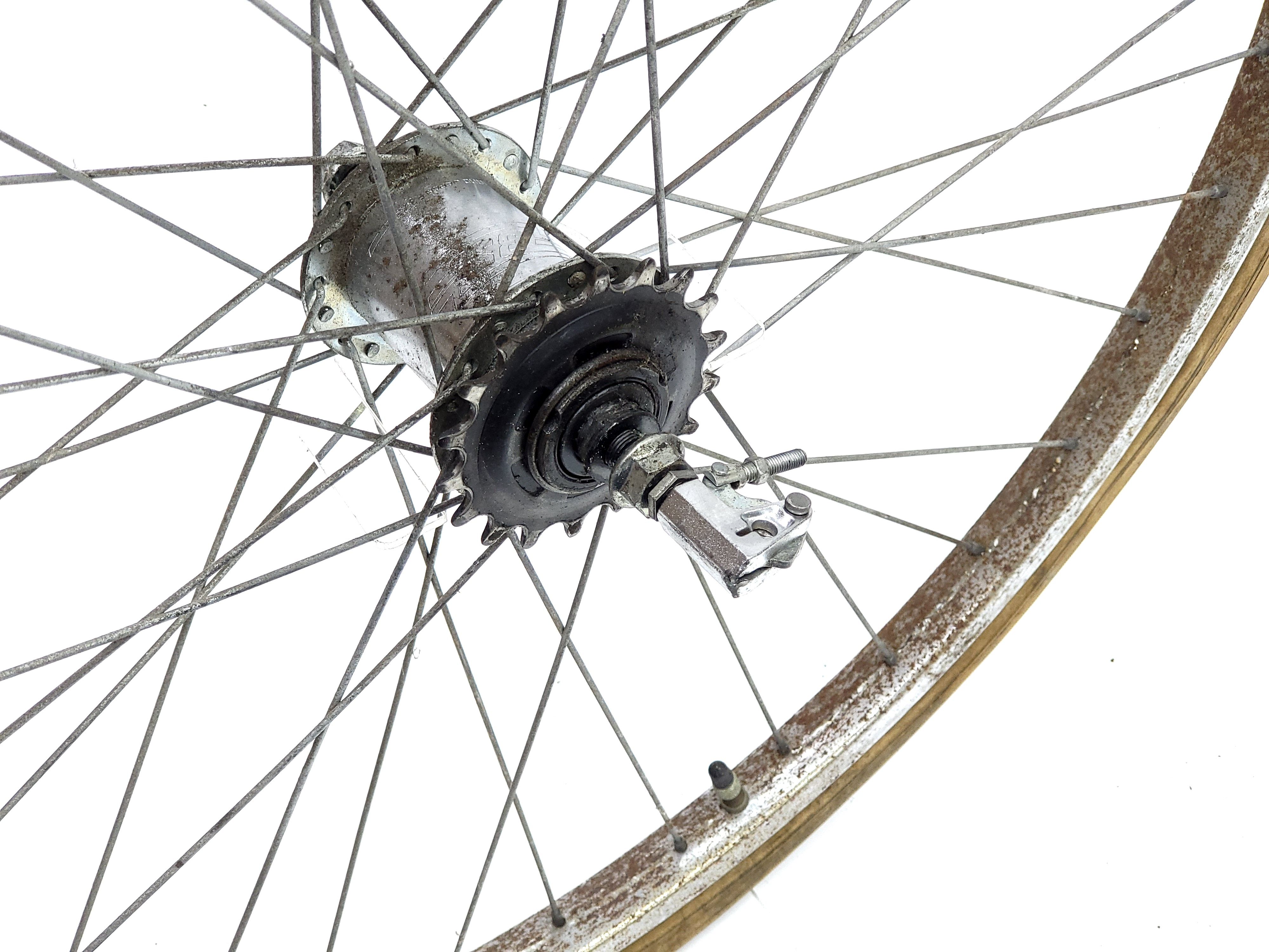 Koło tylne 26 1 3/8 cala Romet Universal Tyler Shimano 3S 3 biegi