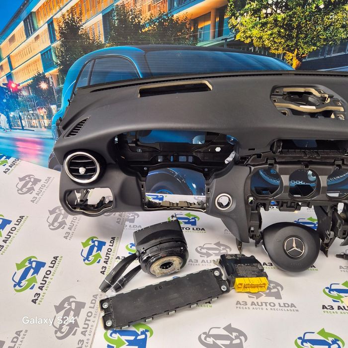Tablier com kit de airbags completo Mercedes Classe C W205